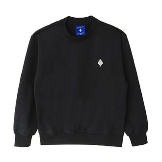 Marcelo Burlon Felpa - male - Marcelo Burlon - Kids Sweatshirts - Black - 10 Y - Kids