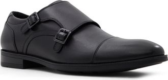 Aldo Rupert Monk Strap Loafer in Smooth Black at Nordstrom Rack, Size 10.5