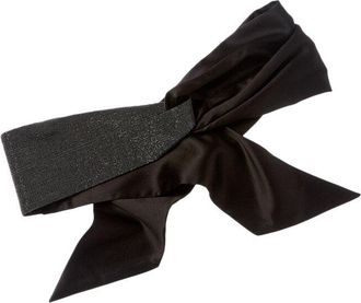 Brunello Cucinelli Monili Bead Silk Head Scarf
