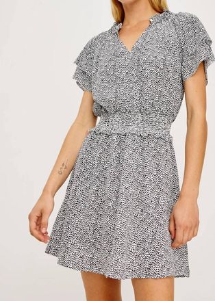 Rails Terrin Mini Dress In Ivory/indigo