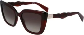 Liu Jo Sunglasses, female, Brown, Size: ONE SIZE Cat Eye Sunglasses