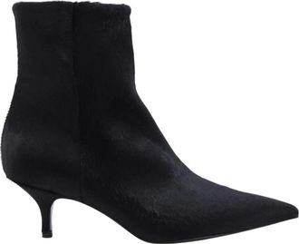 Guglielmo Rotta Stijlvolle enkellaars Humbold - Dames - Laarzen met Hak - Zwart - 36 EU - Schoenen