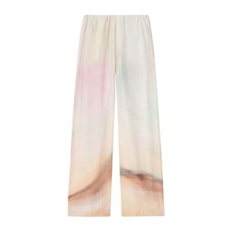 Nanushka Arvenn Pants - Dames - Wijde Broeken - Veelkleurig - M - Polyester - Broeken