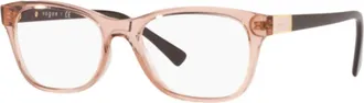 Vogue Eyewear Womens Vo 5424-B Eyeglasses In Transparent Pink