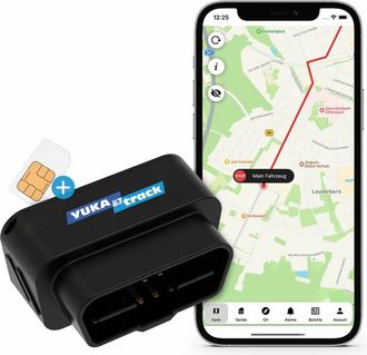 OEM Yukatrack Aio Gps Obd2, Rastreador De Veh&iacute;culos En Tiempo Real, Posicionamiento Gps/glonass, Sim Incorporada Con 12 Meses De Dat