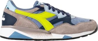 Diadora N9002 Leren Sneakers - Heren - Sneakers - Veelkleurig - 44 1/2 EU - Leer - Schoenen
