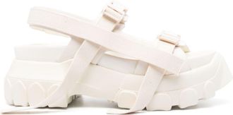 Rick Owens Tractor sandals - women - Leather - 38 - Neutrals
