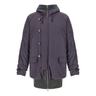 Magliano 3/4 Kenny Parka - Heren - Parka Jassen - Paars - L - Katoen - Jassen