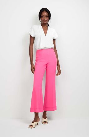 Trina Turk Turin Slash Tie Top in Whitewash at Nordstrom, Size X-Small
