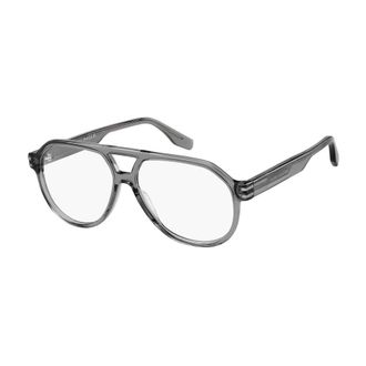 Marc Jacobs Aviator Frame - Heren - Accessoires - Grijs - Maat: 57 MM Leer