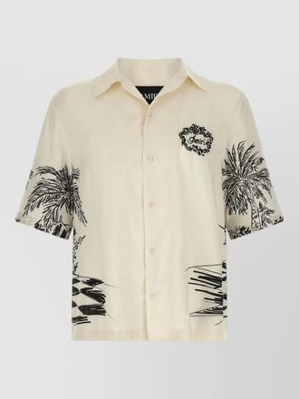 Amiri chateau sketch short sleeve graphic shirt