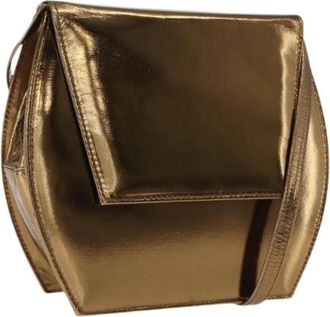 Bally Tweedehands leren schoudertassen - Dames - Vintage Schoudertas - Geel - ONE Size - Vintage