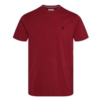 U.S.Polo Association U.S. Polo Assn., T-Shirts, male, Red, Size: 2XL T-Shirt
