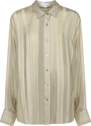 Stella McCartney Shirt - Dames - Overhemden - Groen - S - Overhemden