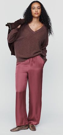 Anthropologie LyreBird Scalloped Pant in Silky