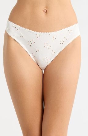 Free People Homegrown Thong in Ivory at Nordstrom, Size X-Large