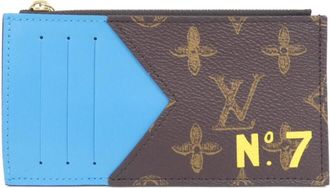 Louis Vuitton Marron Coated Canvas Coin Purse/Coin Case (Pre-Owned)