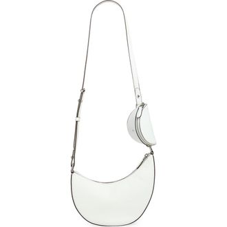 Kate Spade New York duo pebble leather crossbody bag in True White at Nordstrom