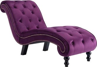 vidaXL Vidaxl - Div&aacute;n De Terciopelo Morado