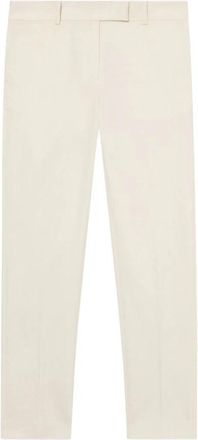 Brooks Brothers Klassieke katoenen chino - Dames - Chinos - Beige - 2XL - Katoen - Broeken