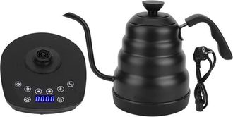 OEM Hervidor El&eacute;ctrico De Boquilla Larga, Hervidor De Caf&eacute; De Acero Inoxidable De 1,2 L, 1000 W, Pantalla Digital Led, Control De Temperatura Variable, Te