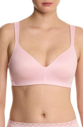 Natori Revelation Wireless Contour Bra in Delicate Rose at Nordstrom, Size 34Dd
