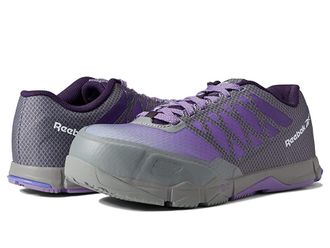 Reebok Speed TR Work EH Comp Toe Womens Shoes Grey/Purple : 10.5 B - Medium, Textile/Synthetic