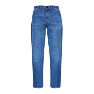 Emporio Armani Slim-fit Jeans, female, Blue, Size: W29 Tapered-Leg Jeans