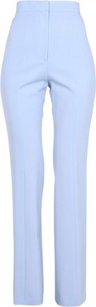 Patou Blue Slim Flat Front Pant