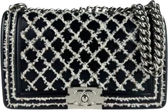Chanel Pre-owned Vintage Shoulder Bag - Dames - Vintage Schoudertas - Zwart - ONE Size - Leer - Vintage