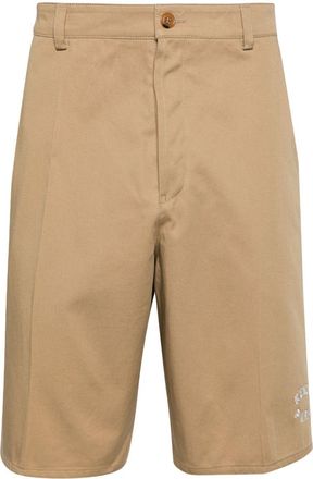 Kenzo button-up bermuda shorts - men - Cotton/Cotton - 44 - Brown