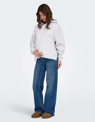 Only Jeans ampi in denim blu medio