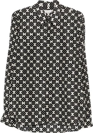 Dries Van Noten Patterned Long-sleeve Shirt