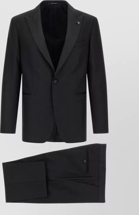 Tagliatore virgin wool single breasted suit