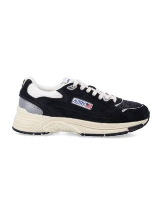 Autry Black Logo Hyperway Sneakers