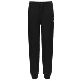 K-Way Pantalones de ch&aacute;ndal Ines con parche de logo - Trousers - Mujer - Negro - L