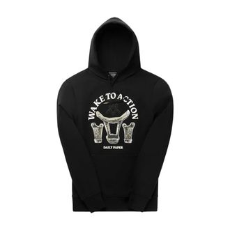 Daily Paper Clothing Uomo, Felpe, Nero, L, new