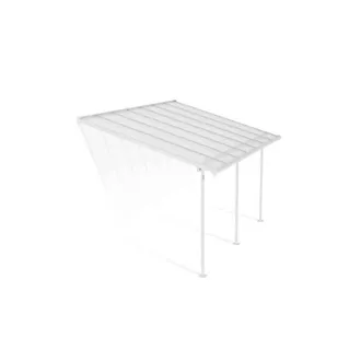 Palram Patio Cover Sierra 3 x 4.25 Clear - L434 x W299 x H305 cm - White