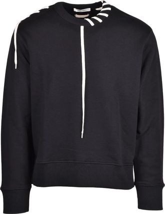 Craig Green Black Stitch Detailing Relaxed Fit Cotton Sweatshirt