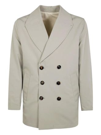 Kired double-breasted jacket - men - Polyamide - 52 - Neutrals