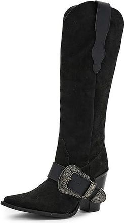 Dingo Yeehottie Womens Boots Black : 9.5 B - Medium, Suede