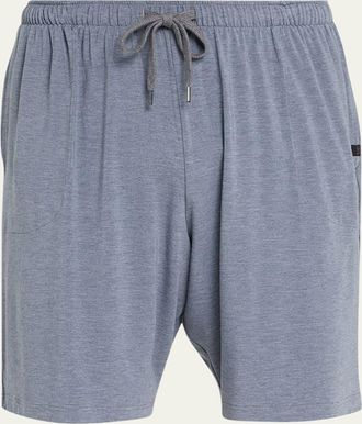 Derek Rose Marlowe Jersey Shorts, Charcoal