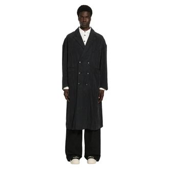 Andrea Ya'aqov Lyocell Nylon Trench Coat