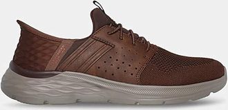 Skechers Garner Newick Wide Fit - Brown