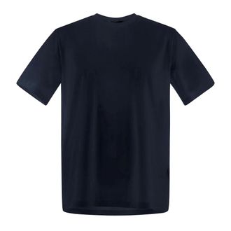 Herno T-Shirts, male, Blue, Size: 2XL Superfine Cotton Stretch T-Shirt