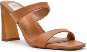 Dolce Vita Veniss Block Heel Slide Sandal in Toffee at Nordstrom Rack, Size 7.5