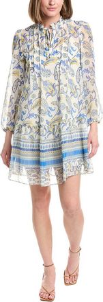 Julia Jordan Printed Chiffon Mini Dess