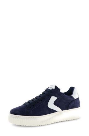Voile Blanche Lipari Piped Sneaker in Indigo White at Nordstrom, Size 10Us
