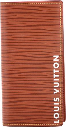 Louis Vuitton Brown Epi Leather Brazza Wallet Xl (Authentic Pre-Loved)