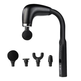 OEM Pistola De Masaje Con Mango Extensible, Masajeador En Forma De U Para Aliviar El Dolor, Masajeador Corporal De Tejido Profundo Para Cuello, Hombros, P